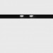 IN_LINE TUB XS A 22 X2, D22mm, H23mm, LED 2х2W, 3000К, чорний (06.2221.4.930.BK)