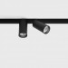IN_LINE TUB S A 60 X2, D30mm, H60mm, LED 2х4.5W, 4000К, чорний (06.2301.14.940.BK)