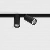 IN_LINE TUB S A 60 X2, D30mm, H60mm, LED 2х4.5W, 4000К, чорний (06.2301.14.940.BK)