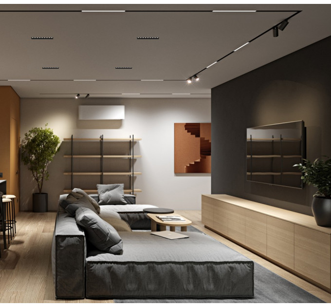 IN_LINE LINEA 407, L407mm, W24, 5mm, H48mm, LED 11W, 3000К, чорний (06.4070.11.930.BK)