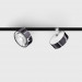 IN_LINE SOL MINI, D75mm, H26mm, LED 7W, 3000К, білий/diamond black (06.7526.7.930.WH + SOL M DIAMOND BLACK)