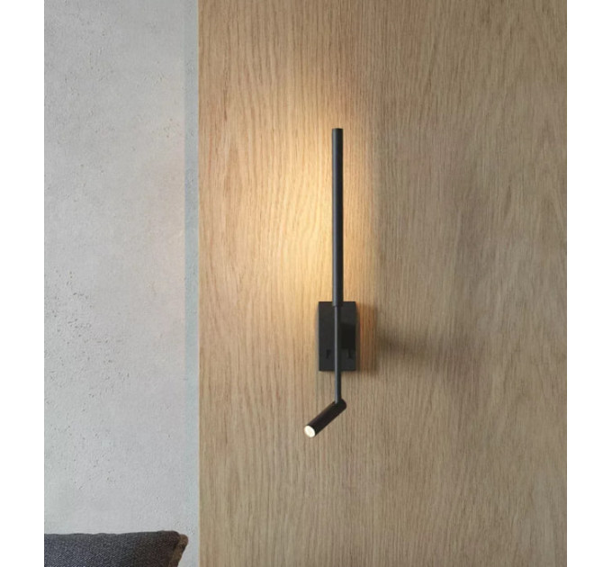 Настінний світильник  MJ-Light KONO READ 3200K BK 15003