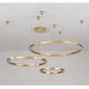 Підвісна люстра Ring Gold 800-600-400mm