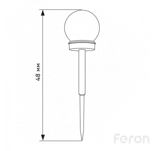  Feron PL126 3000K 