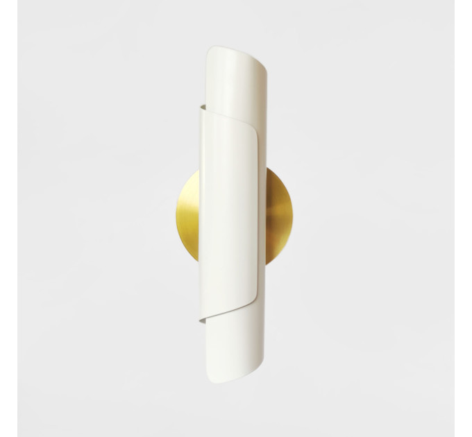 Бра Aura Настінний світильник Gaff Design Бiлий латунь