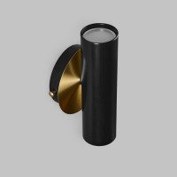 Настінний подвійний світильник Brass Бра на стіну Black