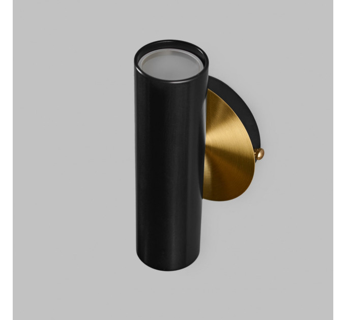 Настінний подвійний світильник Brass Бра на стіну Black