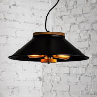 Світильник підвісний Urban light D500 Люстра сучасна в стилі лофт Black