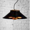 Світильник підвісний Urban light D500 Люстра сучасна в стилі лофт Black