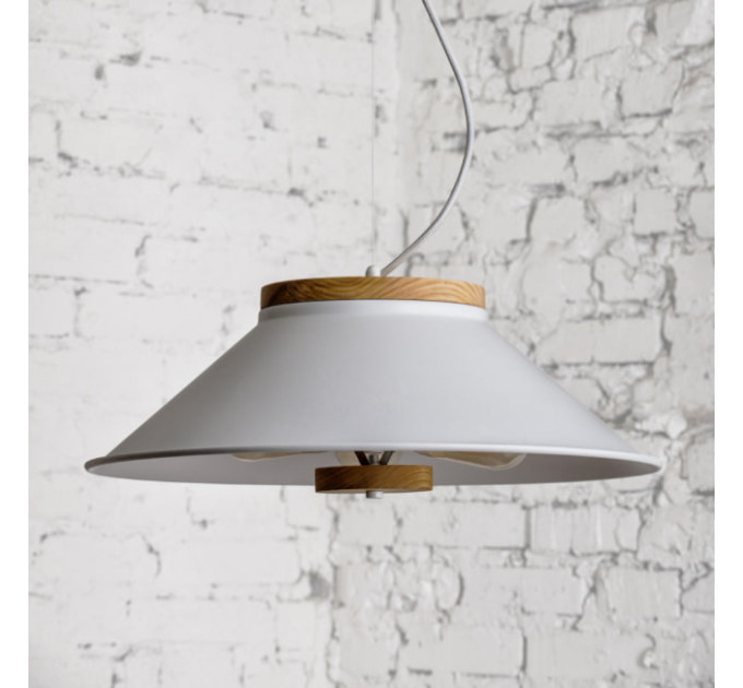 Світильник підвісний Urban light D500 Люстра сучасна в стилі лофт White