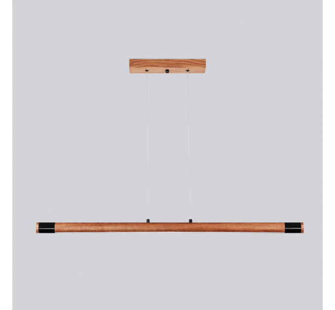 Люстра Line LED 1 м світлодіодна Світильник підвісний Walnut