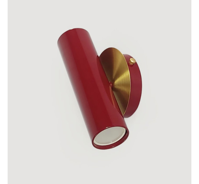 Настінний світильник Luno Burgundy Латунь Gaff Design