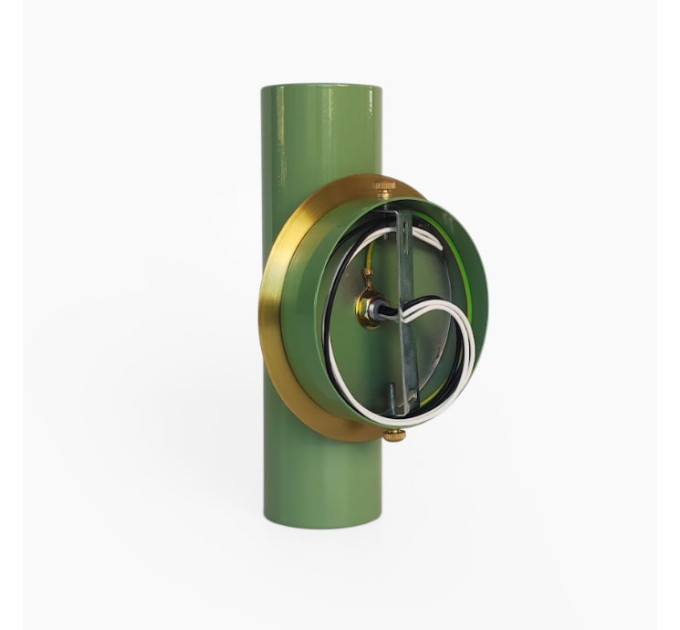 Настінний світильник Luno Green Латунь Gaff Design
