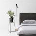 Торшер Urban Laconic black 152 см