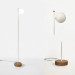 Торшер Orbit white 127 см