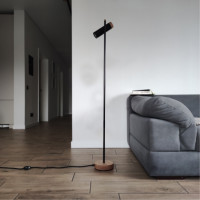Торшер Small Laconic black 127 см