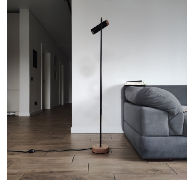 Торшер Small Laconic black 127 см