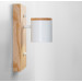 Світильник настінний Wooden Light White Сучасний бра для спальні