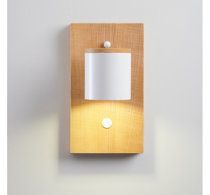 Світильник настінний Wooden Light White Сучасний бра для спальні
