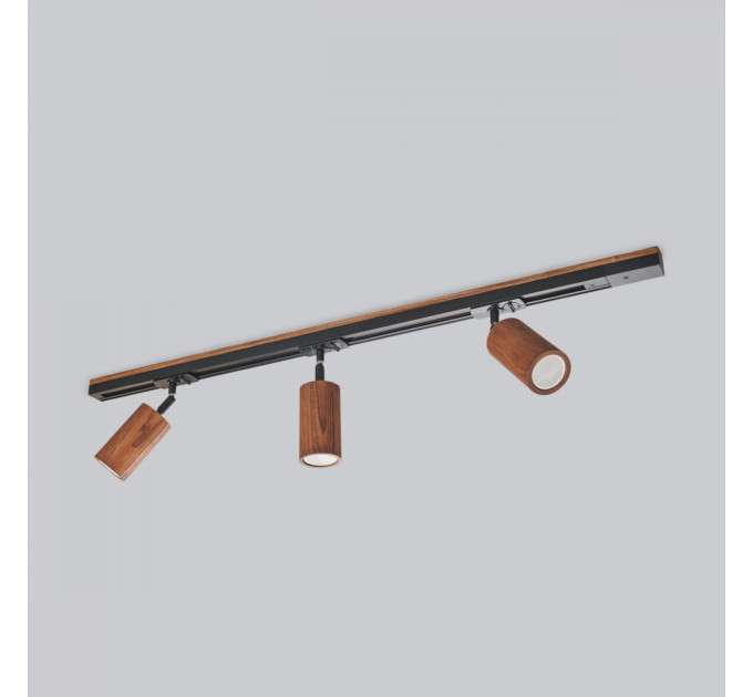 Світильник трековий Topaz Walnut Стельове освітлення Лофт