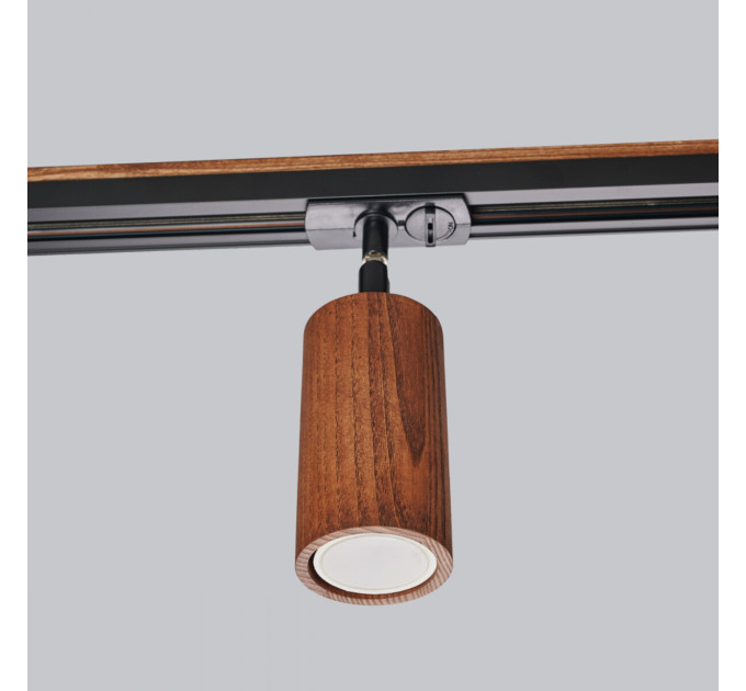 Світильник трековий Topaz Walnut Стельове освітлення Лофт