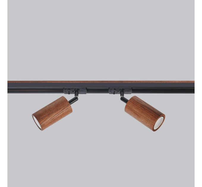 Світильник трековий Topaz Walnut Стельове освітлення Лофт