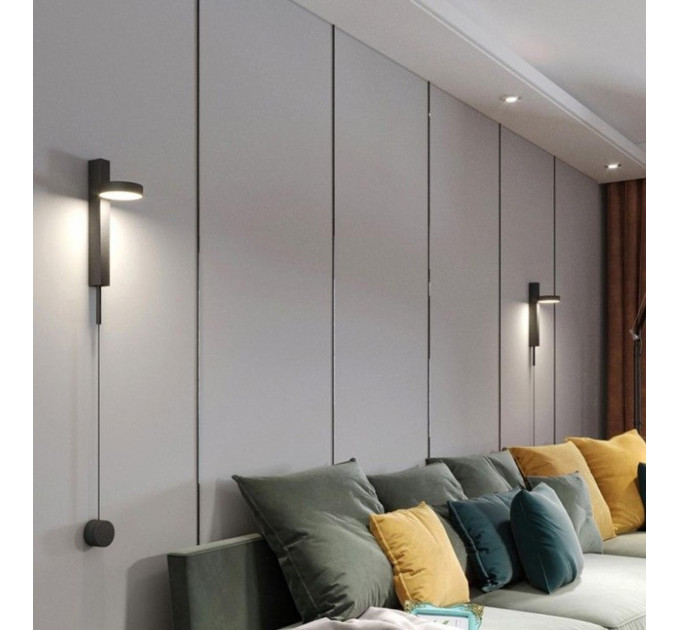 Бра KLOODI DECO WA-CLOCK 210 5W 3K BK