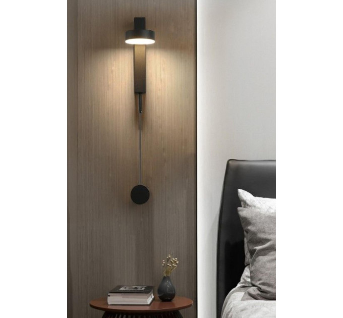 Бра KLOODI DECO WA-CLOCK 210 5W 3K BK