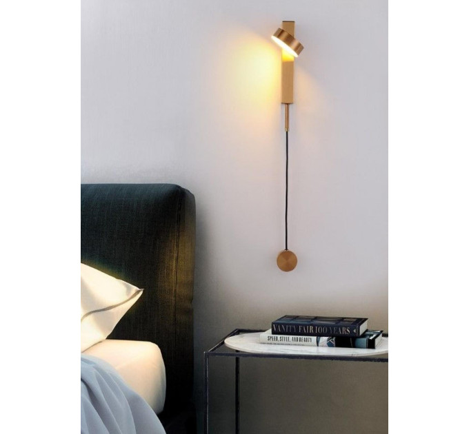 Бра KLOODI DECO WA-CLOCK 210 5W 3K GD