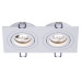 Світильник точковий врізний KLOODI KD-BASE SQ92x175 GU10 WH