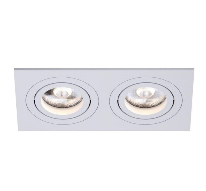 Світильник точковий врізний KLOODI KD-BASE SQ92x175 GU10 WH