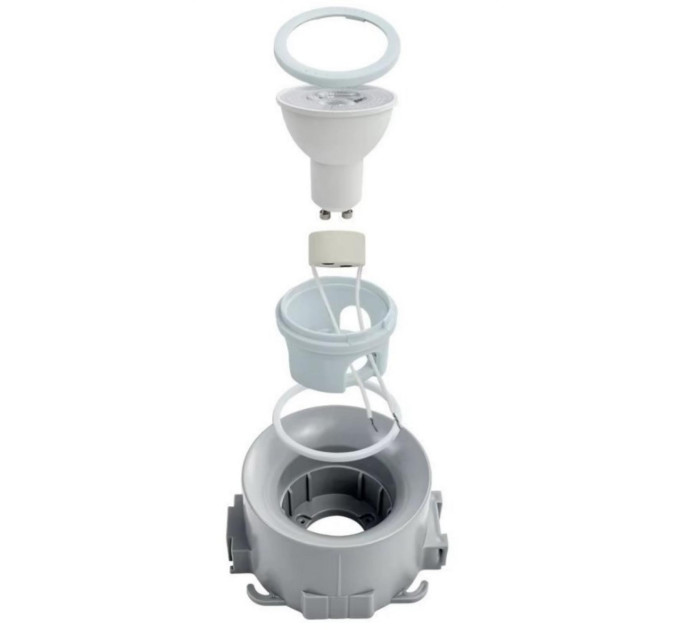 Світильник точковий для натяжної стелі KLOODI KD-CELL R95 GR