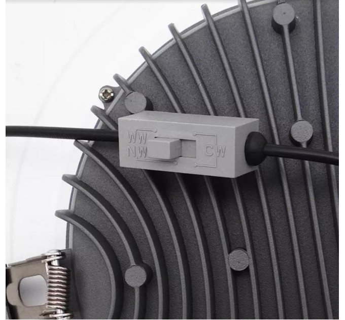 Світильник точковий врізний KLOODI KD-DEEP135 13W CCT BK