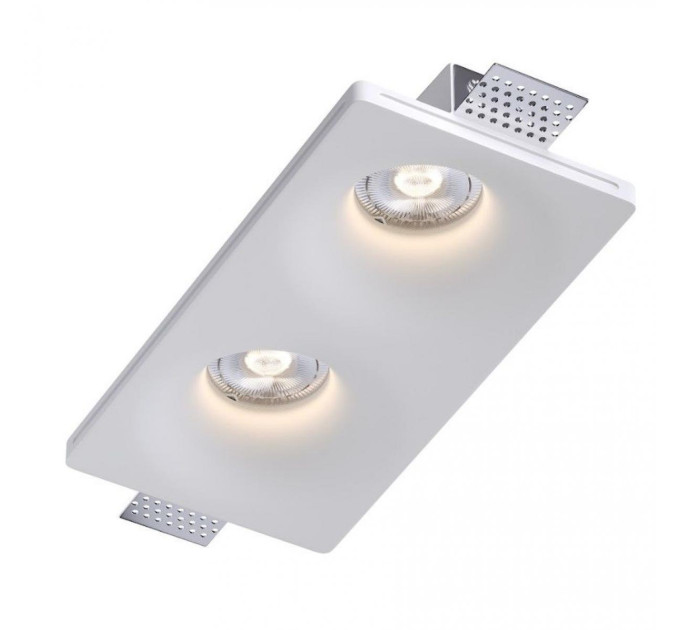 Світильник точковий врізний гіпсовий KLOODI KD-GIPS SQ120x240 H45