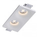 Світильник точковий врізний гіпсовий KLOODI KD-GIPS SQ120x240 H45