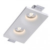 Світильник точковий врізний гіпсовий KLOODI KD-GIPS SQ120x240 H45