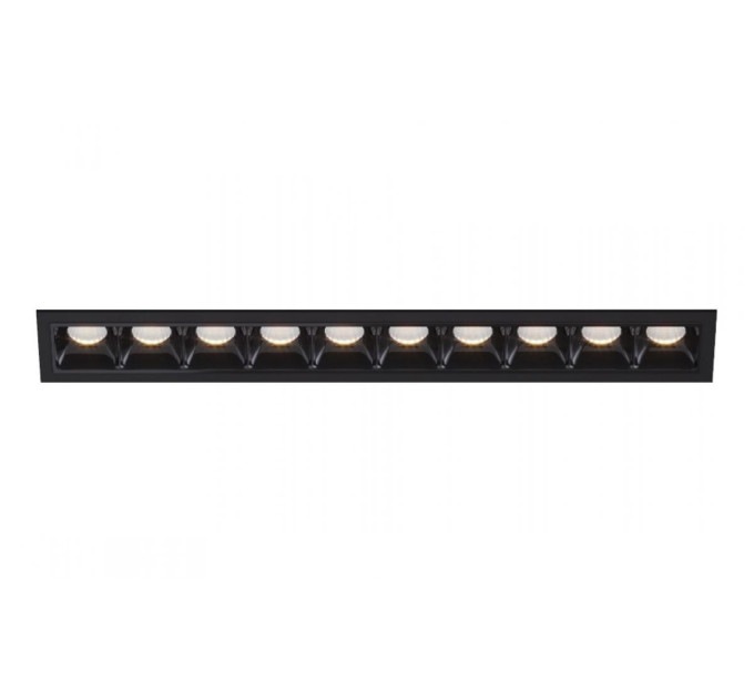 Світильник точковий врізний KLOODI KD-POINT 10X2 20W 3K BK