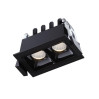 Світильник точковий врізний KLOODI KD-POINT 2X2 4W 3K BK