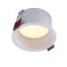 Світильник точковий врізний KLOODI KD-Q019 12W 3К WH