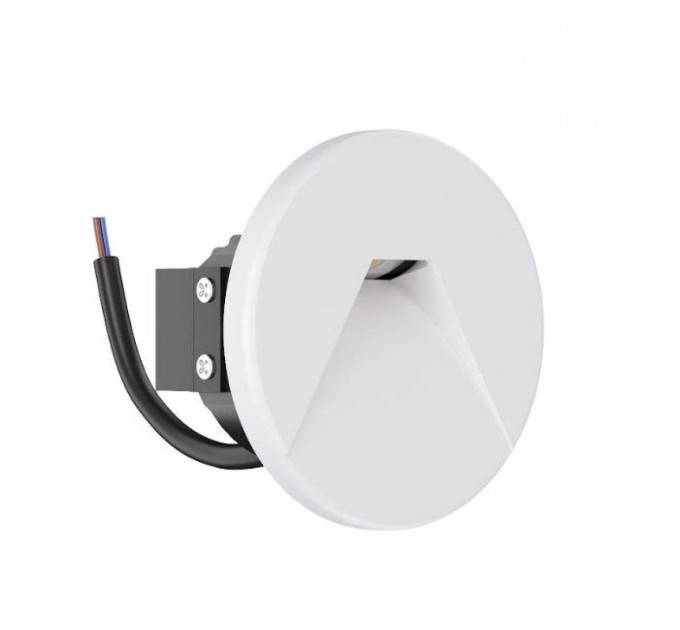 Світильник для підсвітки сходів/коридору Kloodi KDSL-RIKI SQ85X85 3W 3K 38D WH LED 210Lm IP44 білий