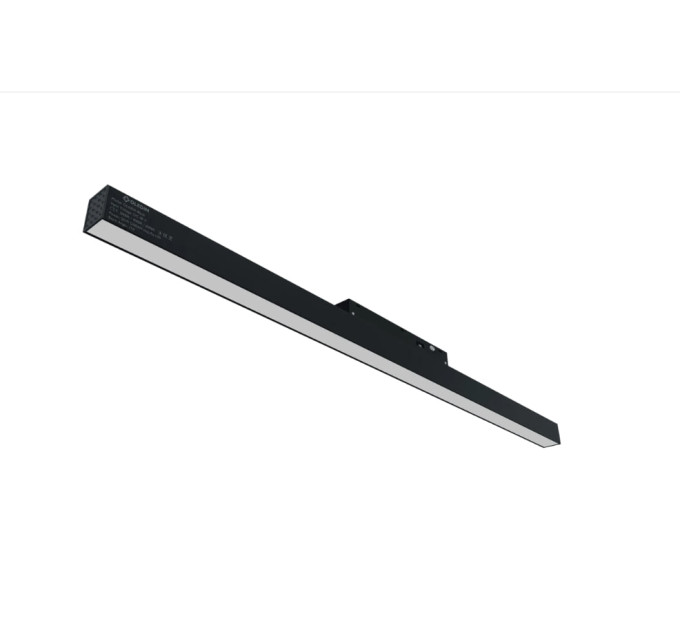 Магнітний трековий світильник чорний OLEDIM OL600A 20W 3CCT (3000K/4000K/6000K)