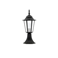Вуличний стовбчик Goldlux 201942 Liguria E27 1x20W IP43 BK