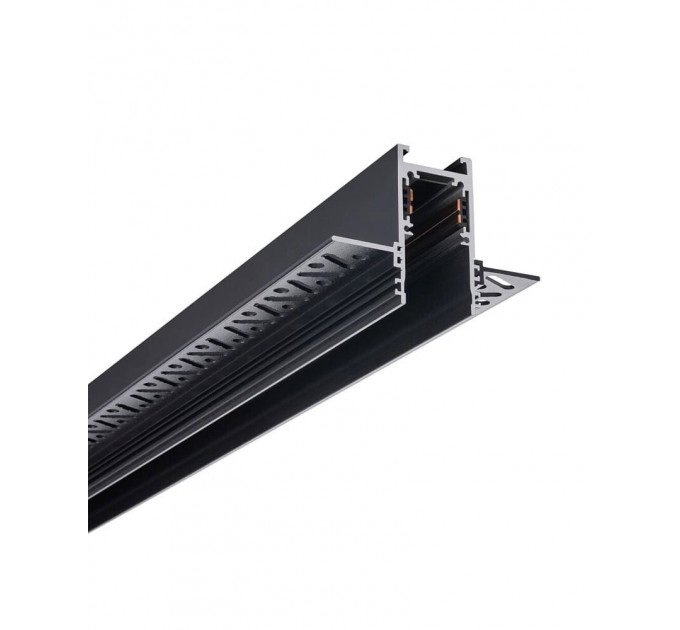 Магнітний шинопровід врізний Nowodvorski 10157 lvm recessed track 2m ip20 bl