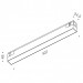 IN_LINE LINEA 407, L407mm, W24,5mm, H48mm, LED 11W, 3000К, білий (06.4070.11.930.WH)