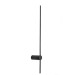 Бра Nowodvorski 10312 Saber LED M 1x11W 3000K 380Lm IP20 чорний