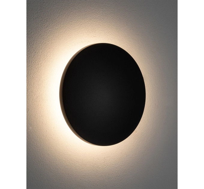 Світильник настінний Nowodvorski 11562 Aria LED S 1x6W 3000K 370Lm IP54 чорний
