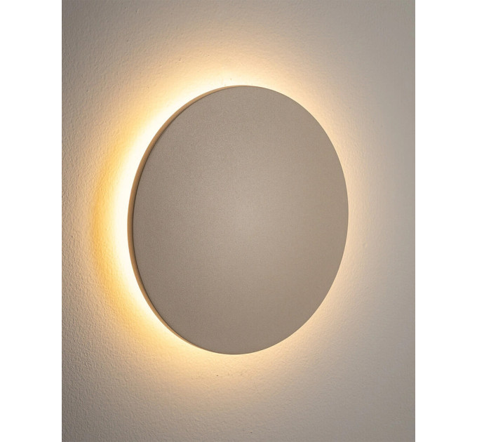 Світильник настінний Nowodvorski 11563 Aria LED S 1x6W 3000K 370Lm IP54 пісочний