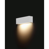 Бра, настінний світильник Nowodvorski 6345 Straight Wall LED E14 1x10W IP20 білий