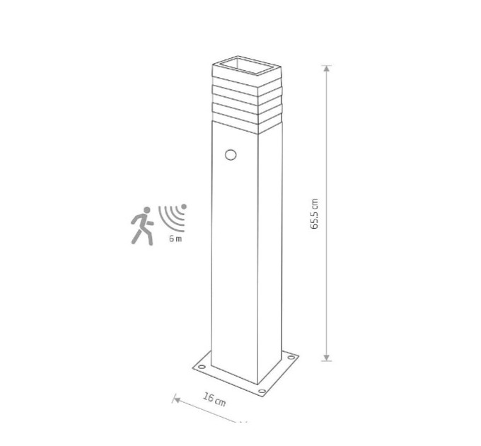 Nowodvorski 9097 Rio E27 1x40W IP54 Bl