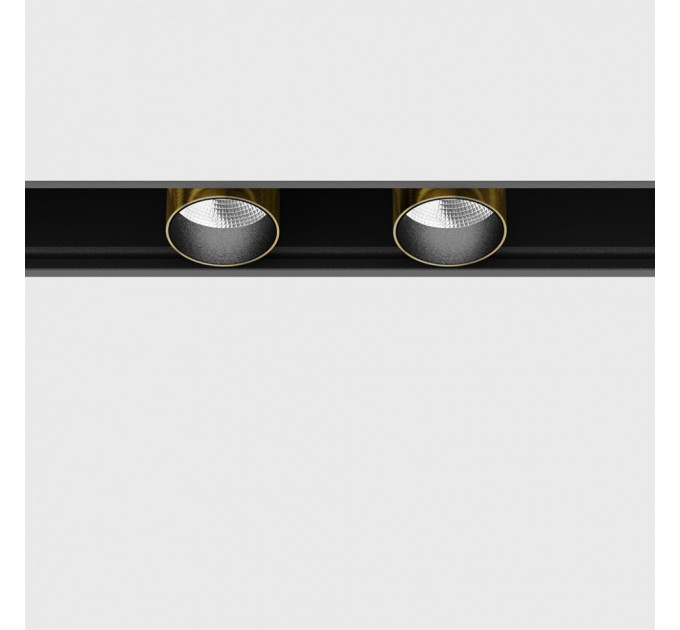 IN_LINE TUB XS A 22 X2, D22, H23mm, LED 4W, 3000К, латунь (06.2221.4.930.BR)